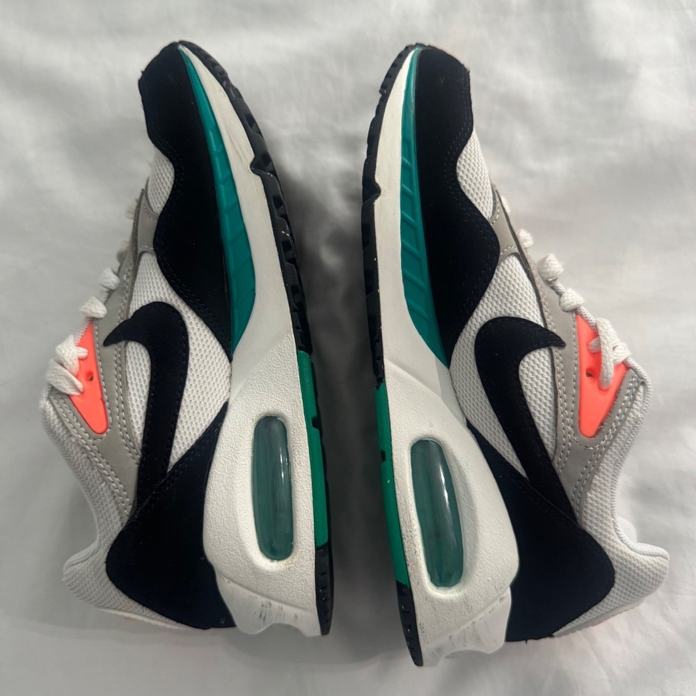 Nike Air Max Correlate White Green & Bright Mango Woman's Athletic Shoes Size 6 - Picture 7 of 11